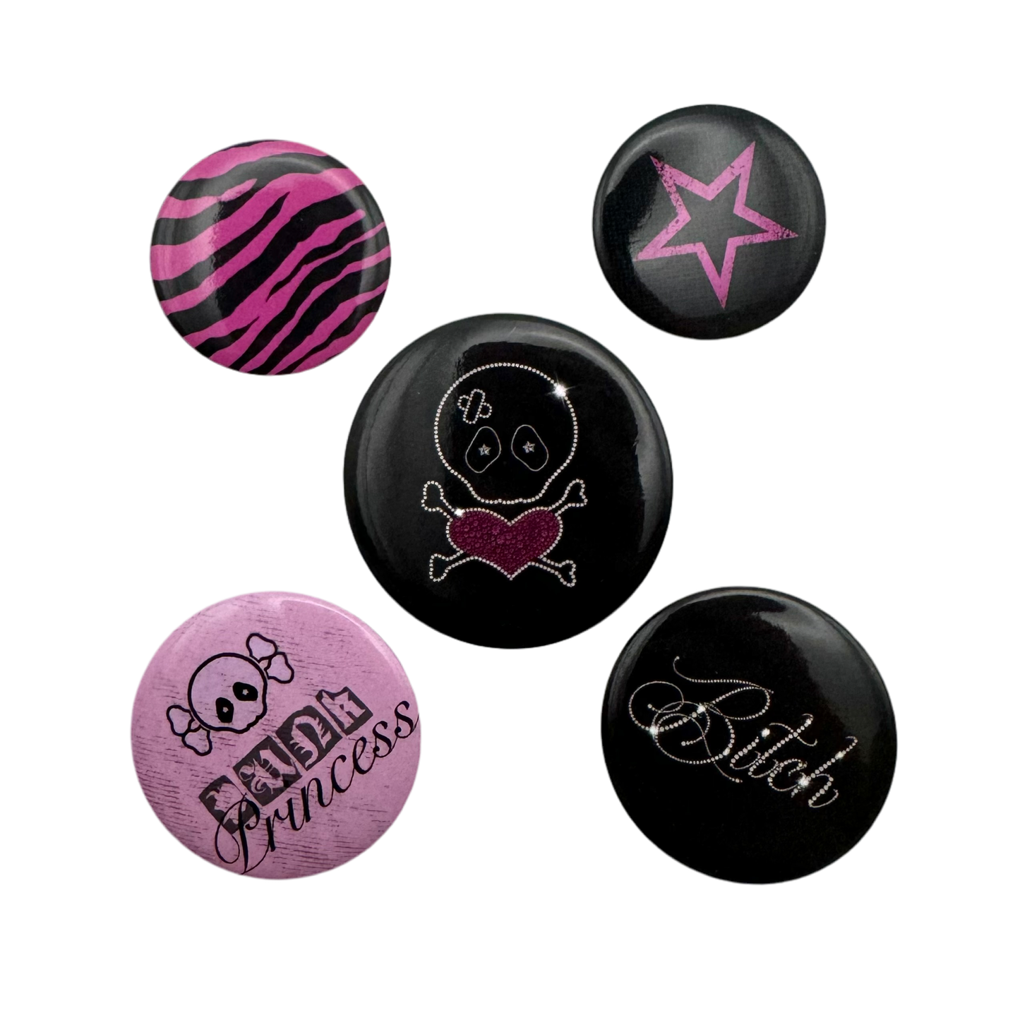 SCENE QUEEN PACK (PIN BADGE SET)